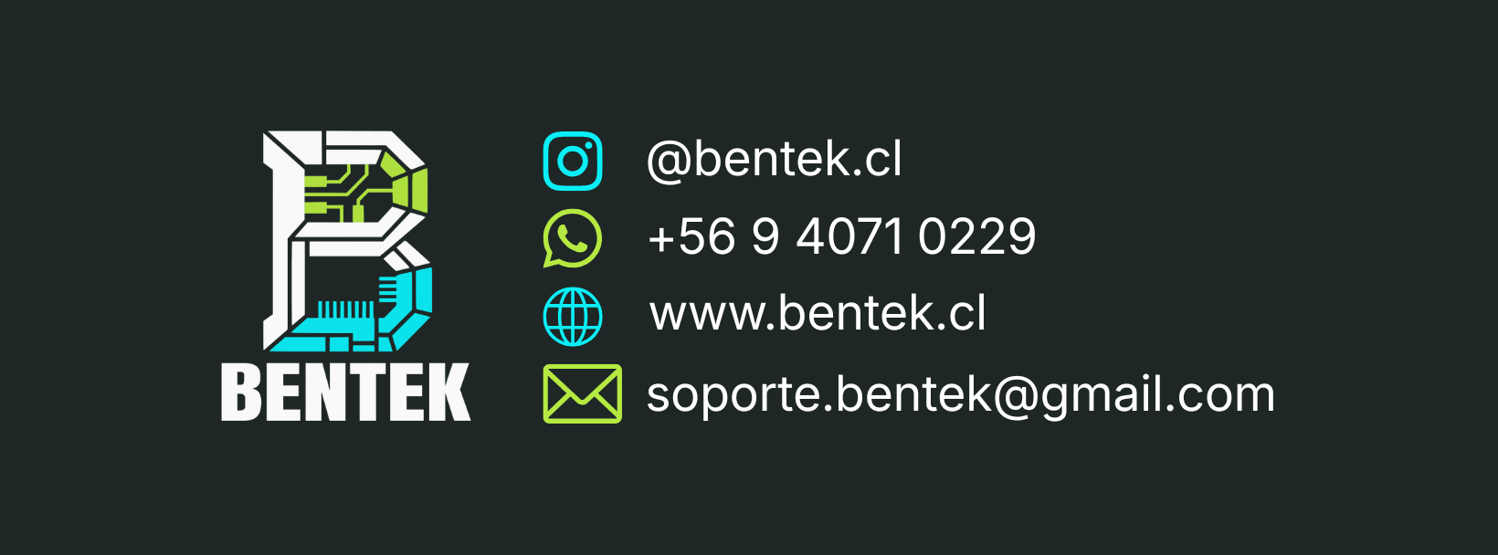 Vista previa del catálogo de servicios BenTek